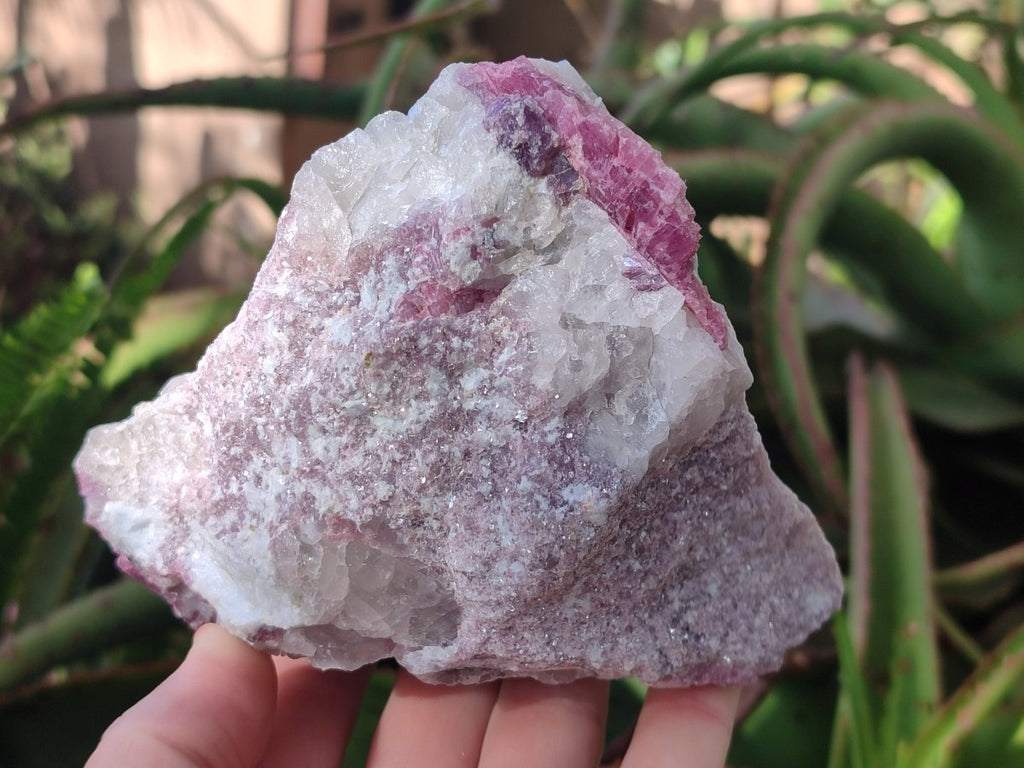 Natural Pink Rubellite Tourmaline Specimens x 2 From Karibib, Namibia - Toprock Gemstones and Minerals 