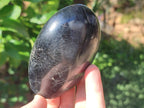 Polished Black Tourmaline Standing Free Forms x 2 From Madagascar - Toprock Gemstones and Minerals 