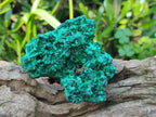 Natural Silky Malachite Specimens x 6 From Kasompe, Congo - Toprock Gemstones and Minerals 