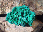 Natural Silky Malachite Specimens x 6 From Kasompe, Congo - Toprock Gemstones and Minerals 