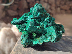 Natural Silky Malachite Specimens x 6 From Kasompe, Congo - Toprock Gemstones and Minerals 