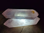 Polished Double Terminated Gemmy Rose Quartz Crystals x 6 From Madagascar - Toprock Gemstones and Minerals 
