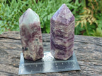 Polished Lepidolite Display Crystals x 12 From Ambatondrazaka, Madagascar - Toprock Gemstones and Minerals 
