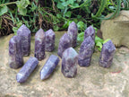 Polished Lepidolite Display Crystals x 12 From Ambatondrazaka, Madagascar - Toprock Gemstones and Minerals 