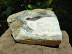 Natural Blue Lace Agate Geode Specimens x 3 From Nsanje, Malawi - Toprock Gemstones and Minerals 