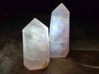 Polished Gemmy Rose Quartz Crystals x 3 From Madagascar - Toprock Gemstones and Minerals 