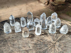 Polished Clear Quartz Crystals x 20 From Madagascar - Toprock Gemstones and Minerals 