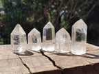 Polished Clear Quartz Crystals x 20 From Madagascar - Toprock Gemstones and Minerals 