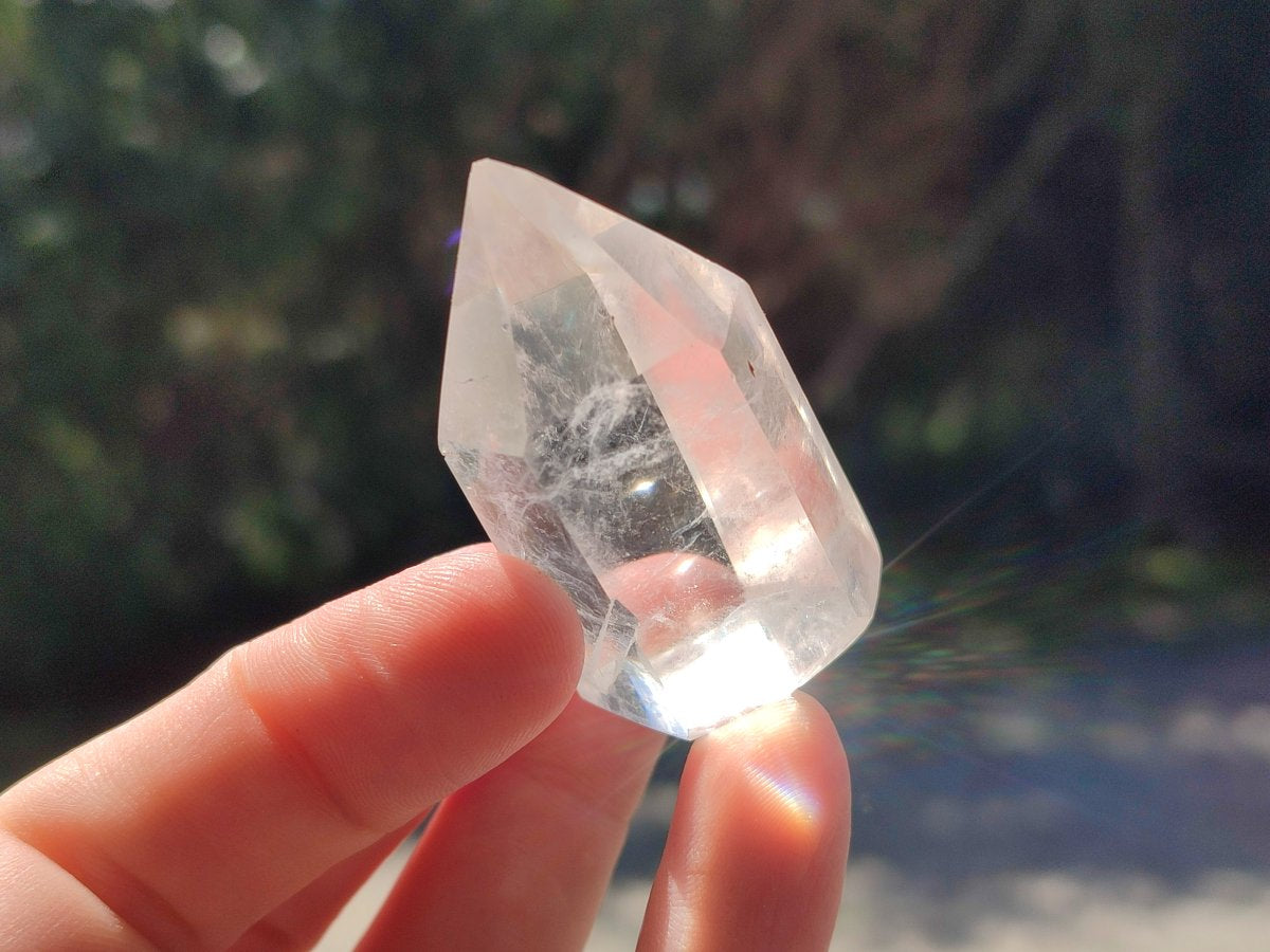 Polished Clear Quartz Crystals x 20 From Madagascar - Toprock Gemstones and Minerals 