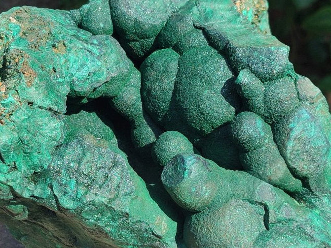 Natural XL Botryoidal Malachite Specimen x 1 From Congo - Toprock Gemstones and Minerals 