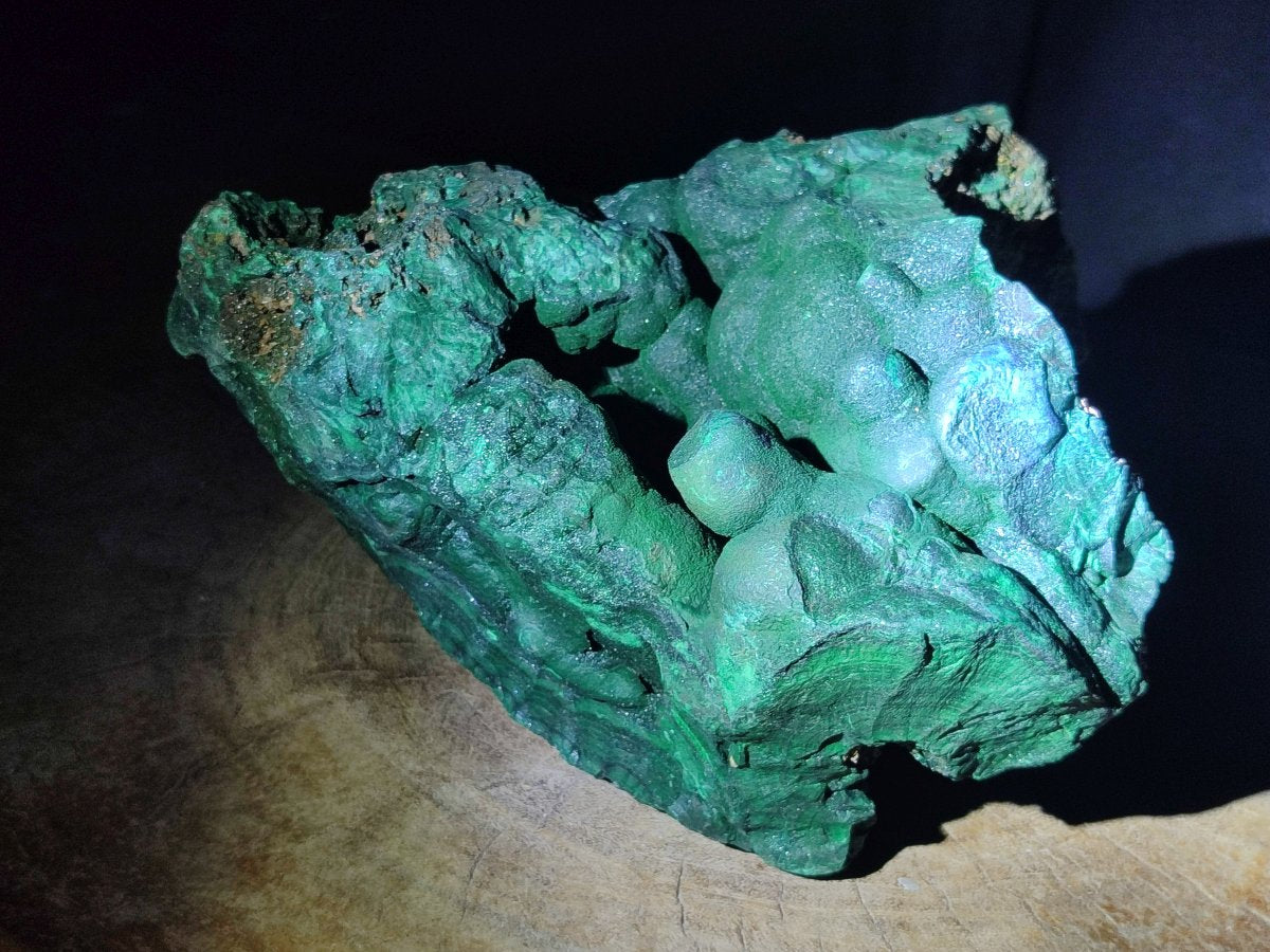 Natural XL Botryoidal Malachite Specimen x 1 From Congo - Toprock Gemstones and Minerals 