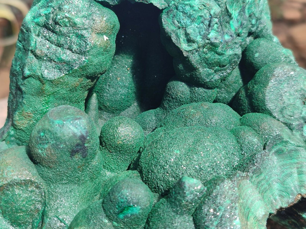 Natural XL Botryoidal Malachite Specimen x 1 From Congo - Toprock Gemstones and Minerals 