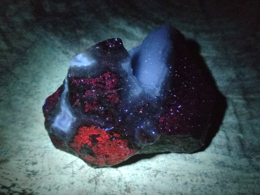 Natural Blue Lace Agate Geode Specimens x 24 From Nsanje, Malawi - Toprock Gemstones and Minerals 