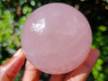 Polished Gemmy Star Rose Quartz Spheres x 3 From Madagascar - Toprock Gemstones and Minerals 