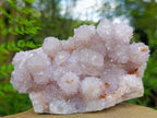 Natural Lilac Spirit Amethyst Clusters x 2 From Boekenhouthoek, South Africa - Toprock Gemstones and Minerals 