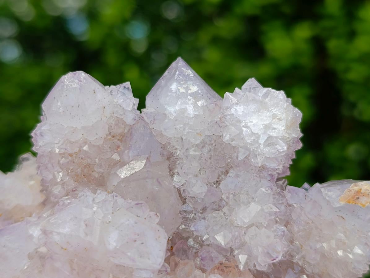 Natural Lilac Spirit Amethyst Clusters x 2 From Boekenhouthoek, South Africa - Toprock Gemstones and Minerals 