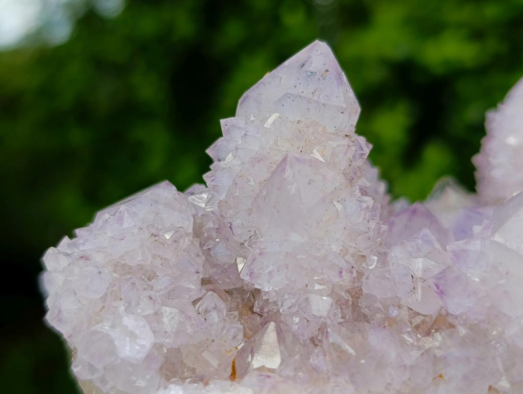 Natural Lilac Spirit Amethyst Clusters x 2 From Boekenhouthoek, South Africa - Toprock Gemstones and Minerals 