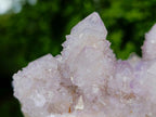Natural Lilac Spirit Amethyst Clusters x 2 From Boekenhouthoek, South Africa - Toprock Gemstones and Minerals 
