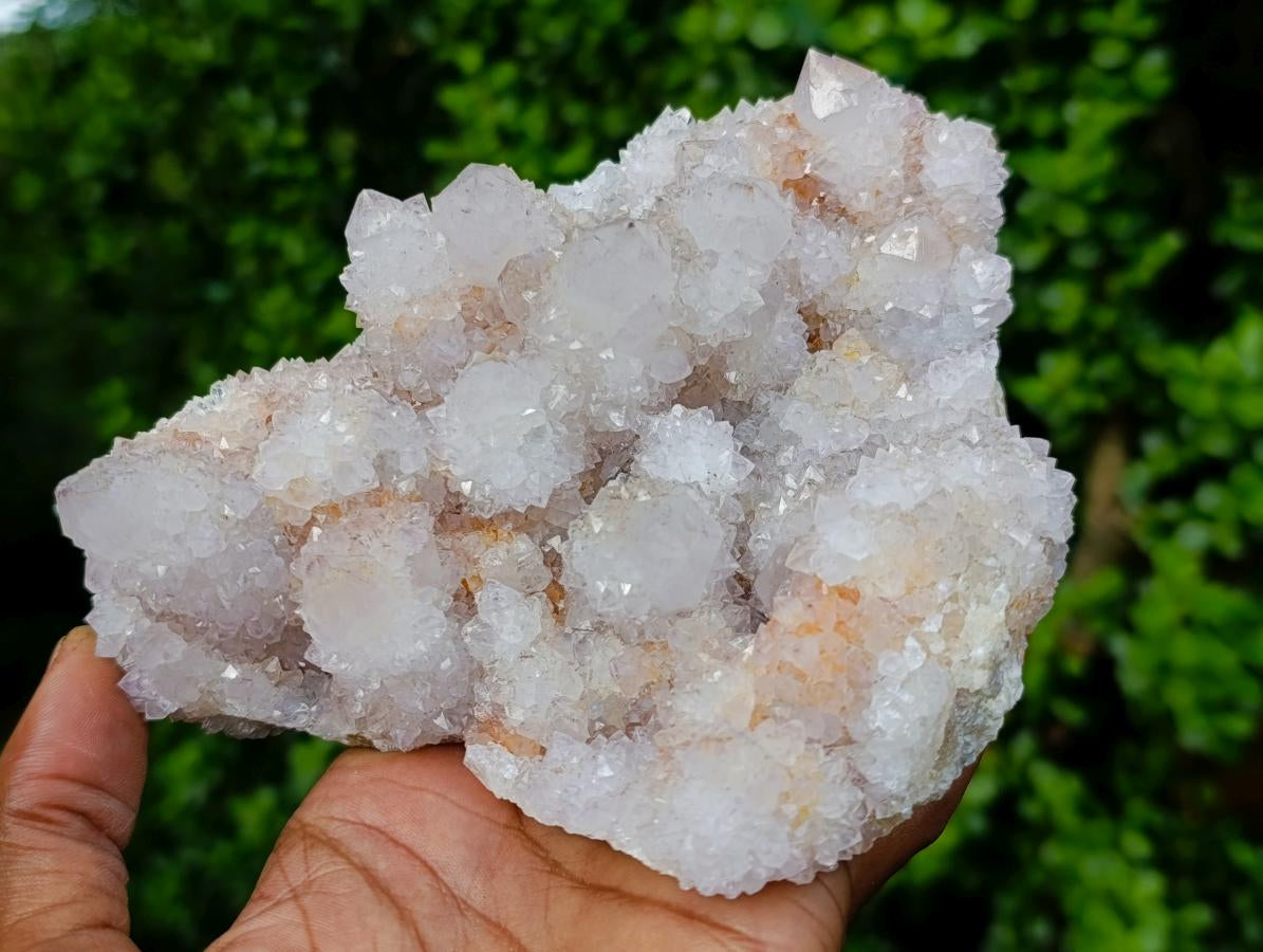 Natural Lilac Spirit Amethyst Clusters x 2 From Boekenhouthoek, South Africa - Toprock Gemstones and Minerals 