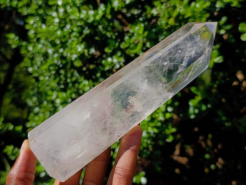 Polished Clear Quartz Display Crystals x 4 From Madagascar - Toprock Gemstones and Minerals 