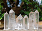 Polished Clear Quartz Crystals x 24 From Madagascar - Toprock Gemstones and Minerals 