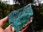 Natural Crystalline Botryoidal Malachite Specimens x 2 From Congo - Toprock Gemstones and Minerals 
