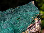Natural Crystalline Botryoidal Malachite Specimens x 2 From Congo - Toprock Gemstones and Minerals 