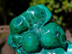 Polished Malacolla Free Forms x 2 From Kulukuluku, Congo - Toprock Gemstones and Minerals 