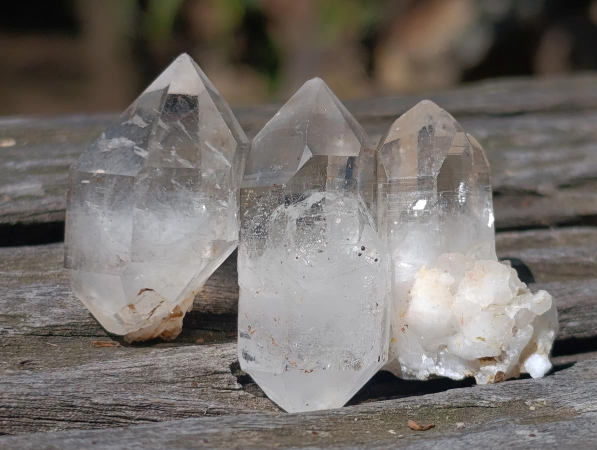Natural Mix of Small Brandberg Crystals and Clusters x 35 From Brandberg, Namibia - Toprock Gemstones and Minerals 