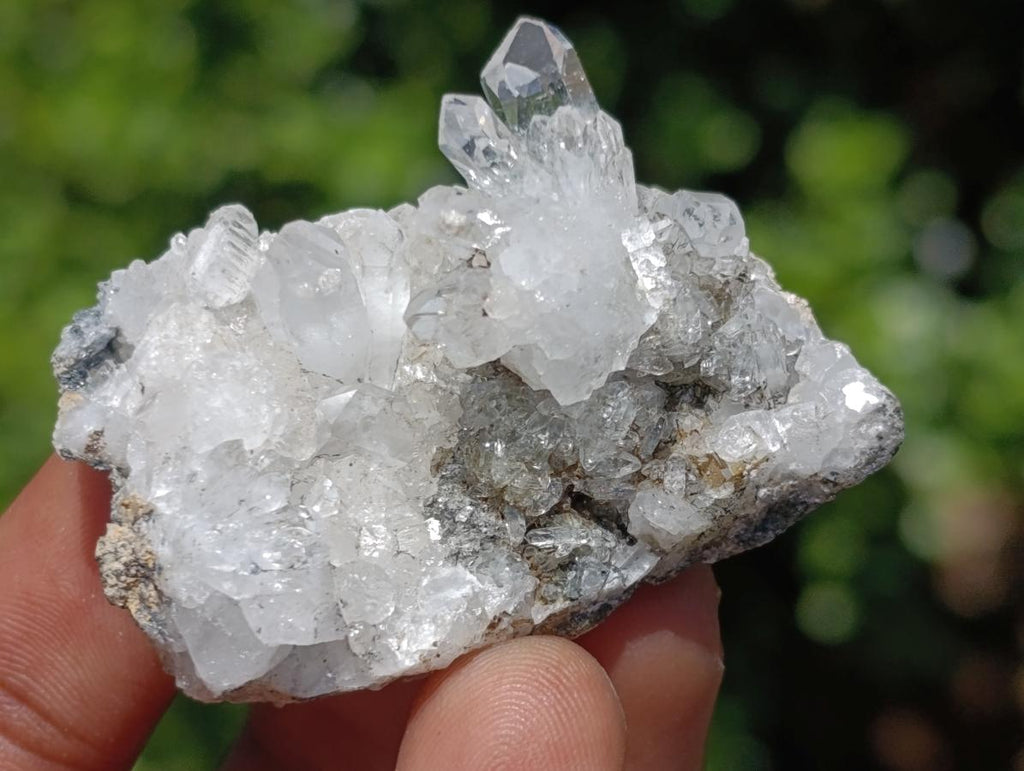 Natural Mix of Small Brandberg Crystals and Clusters x 35 From Brandberg, Namibia - Toprock Gemstones and Minerals 