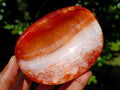 Polished Carnelian Agate Gemstone Bowls x 6 From Madagascar - Toprock Gemstones and Minerals 