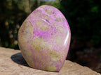 Polished Stichtite Standing Display Pieces x 2 From Barberton, South Africa - Toprock Gemstones and Minerals 