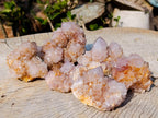 Natural Smokey Sunburst Spirit Ametrine Clusters x 6 From Boekenhouthoek, South Africa - Toprock Gemstones and Minerals 