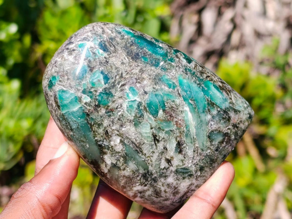 Polished Emerald Mica 'Mutokolite' Standing Free Forms x 4 From Mutoko, Zimbabwe - Toprock Gemstones and Minerals 