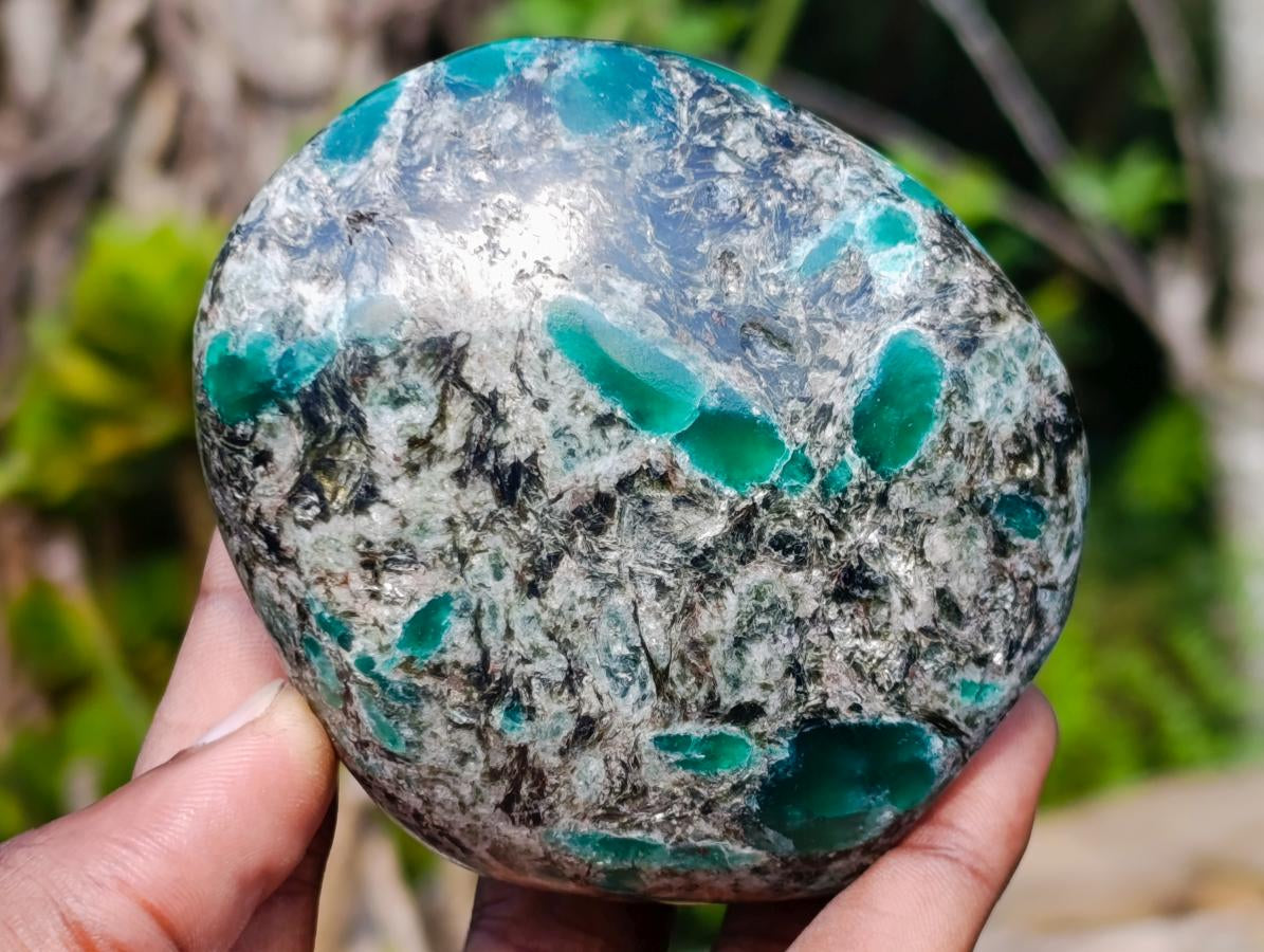 Polished Emerald Mica 'Mutokolite' Standing Free Forms x 4 From Mutoko, Zimbabwe - Toprock Gemstones and Minerals 