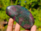 Polished Ruby Corundum in Chrome Verdite Gemstone Free Forms x 6 From Zimbabwe - Toprock Gemstones and Minerals 