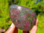 Polished Ruby Corundum in Chrome Verdite Gemstone Free Forms x 6 From Zimbabwe - Toprock Gemstones and Minerals 