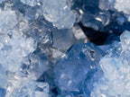 Natural XXL Blue Celestite Geode Specimen x 1 From Sakoany, Madagascar - Toprock Gemstones and Minerals 