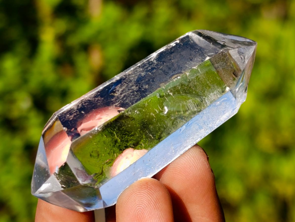 Polished Double Terminated Clear Quartz Crystals x 24 From Madagascar - Toprock Gemstones and Minerals 