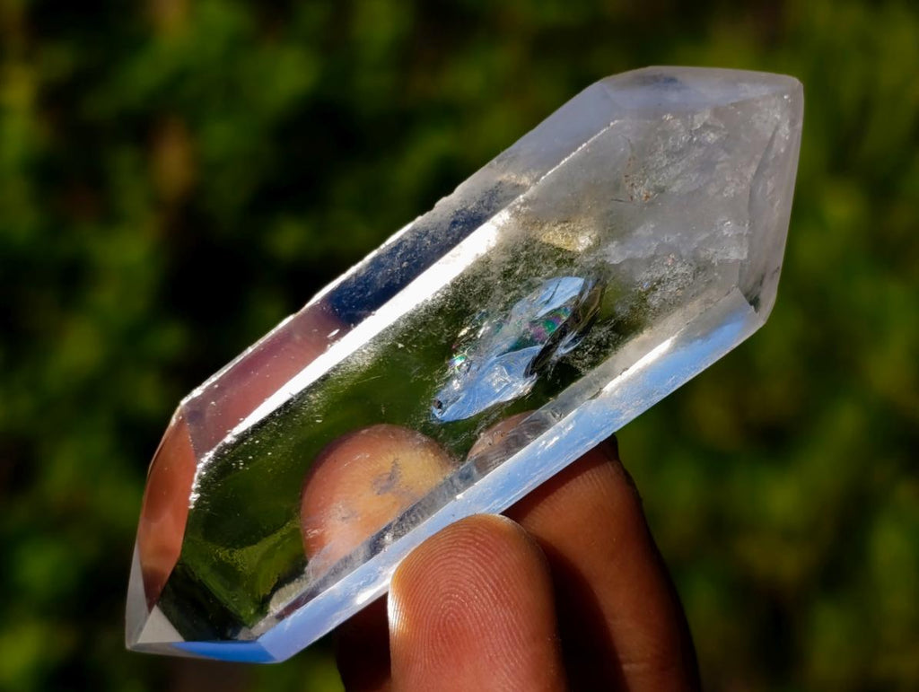 Polished Double Terminated Clear Quartz Crystals x 24 From Madagascar - Toprock Gemstones and Minerals 