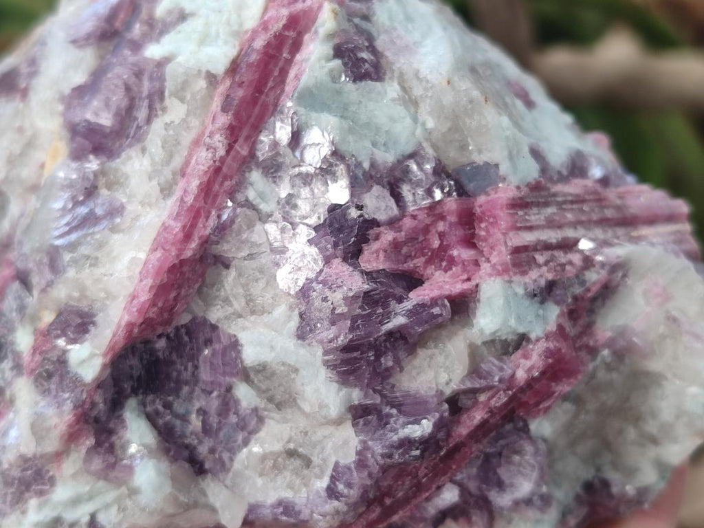 Natural Pink Rubellite Tourmaline Specimens x 2 From Karibib, Namibia - Toprock Gemstones and Minerals 