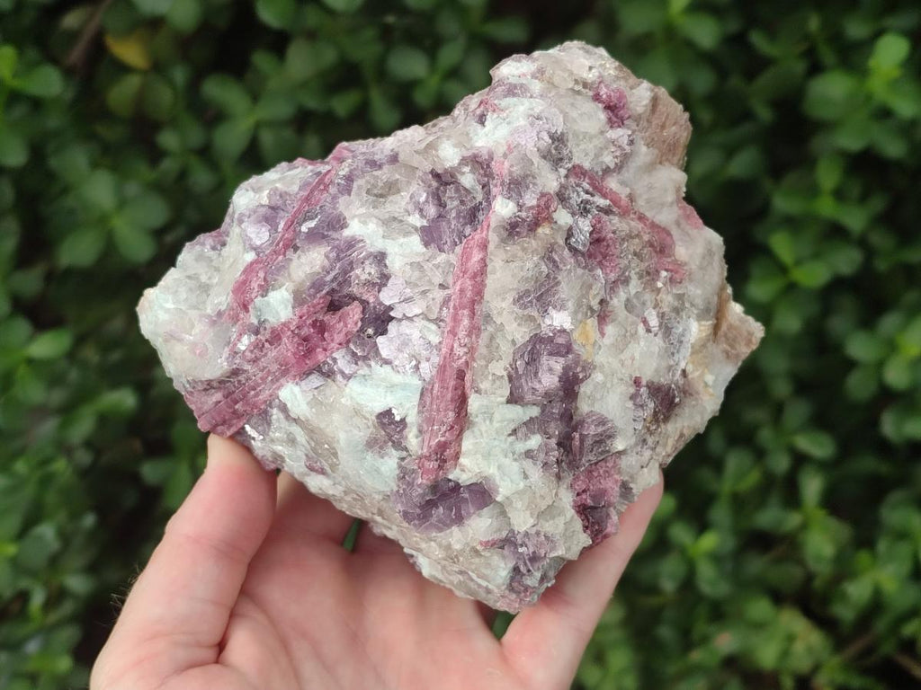 Natural Pink Rubellite Tourmaline Specimens x 2 From Karibib, Namibia - Toprock Gemstones and Minerals 