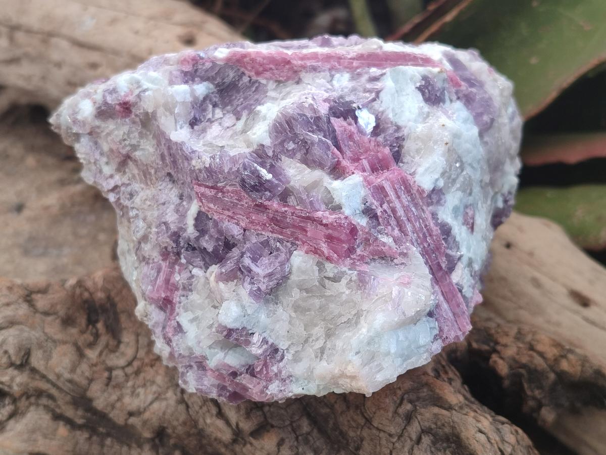 Natural Pink Rubellite Tourmaline Specimens x 2 From Karibib, Namibia - Toprock Gemstones and Minerals 