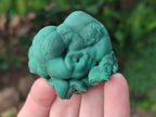Natural Botryoidal Malachite Specimens x 3 From Congo - Toprock Gemstones and Minerals 