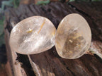 Polished Clear Quartz Crystal Galets x 12 From Madagascar - Toprock Gemstones and Minerals 