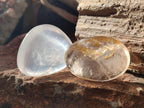 Polished Clear Quartz Crystal Galets x 12 From Madagascar - Toprock Gemstones and Minerals 