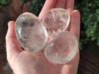 Polished Clear Quartz Crystal Galets x 12 From Madagascar - Toprock Gemstones and Minerals 