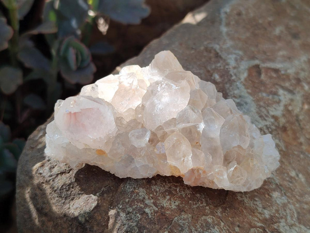 Natural Golden Limonite Quartz Clusters x 46 From Solwezi, Zambia - Toprock Gemstones and Minerals 