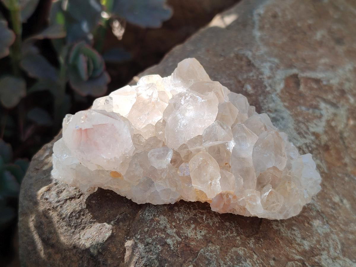 Natural Golden Limonite Quartz Clusters x 46 From Solwezi, Zambia - Toprock Gemstones and Minerals 