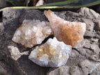 Natural Golden Limonite Quartz Clusters x 46 From Solwezi, Zambia - Toprock Gemstones and Minerals 